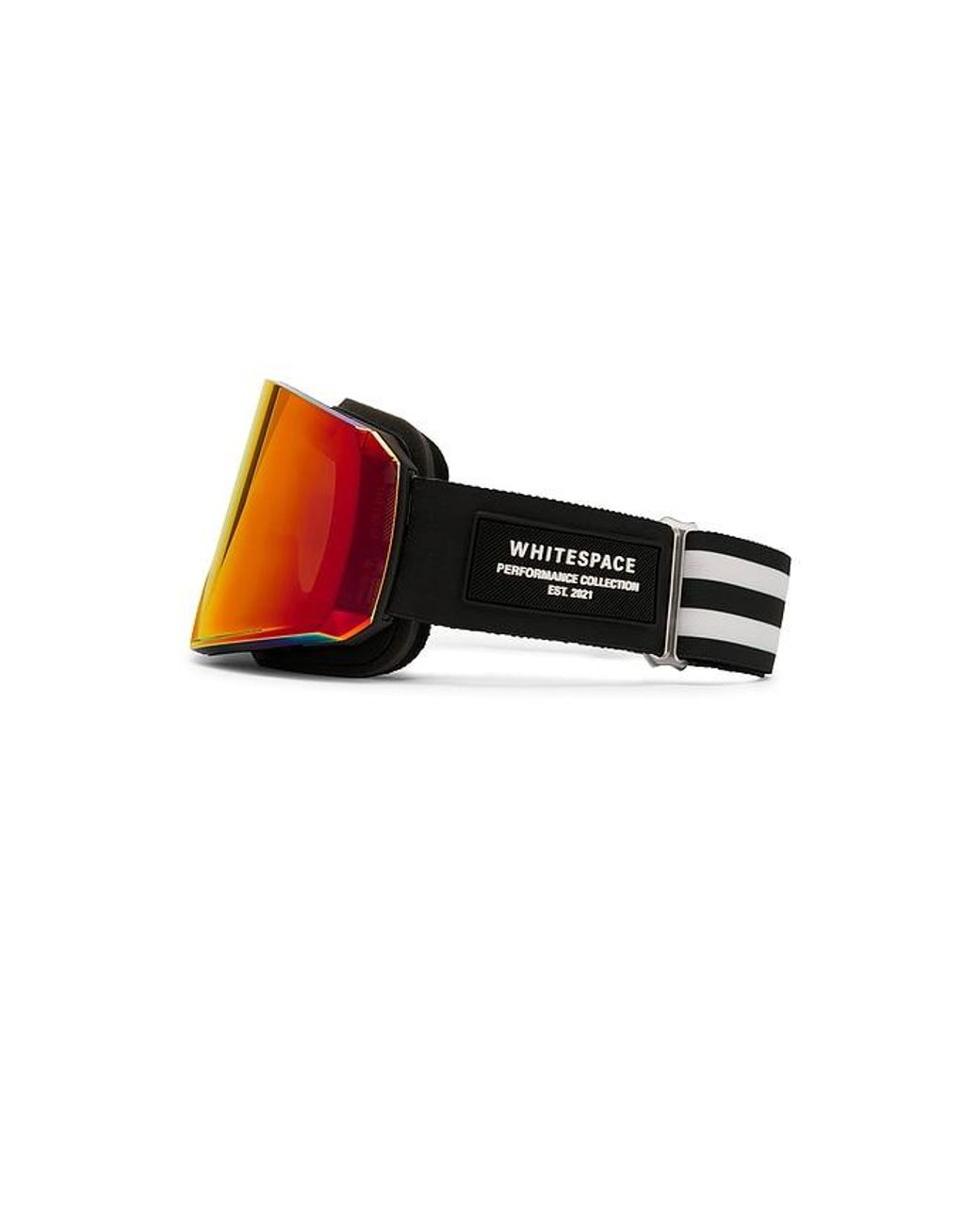 White/space Red Magnetic Md Icon Goggles for men