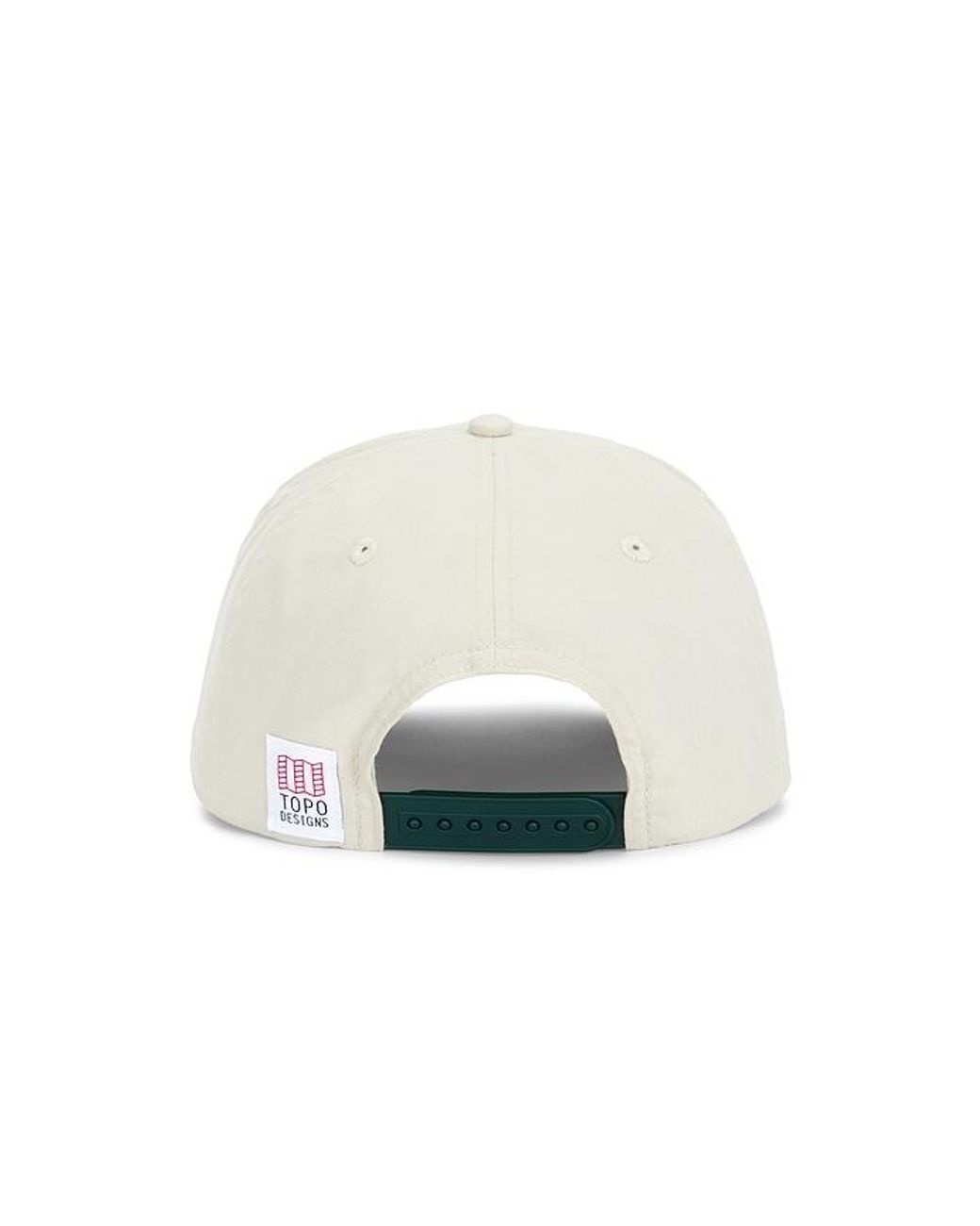 Topo White Mountain Scene Twill Rope Cap for men