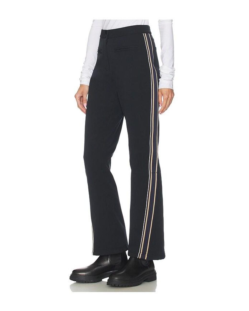 The Upside Black Hakuba Petra Zip Flare Pant