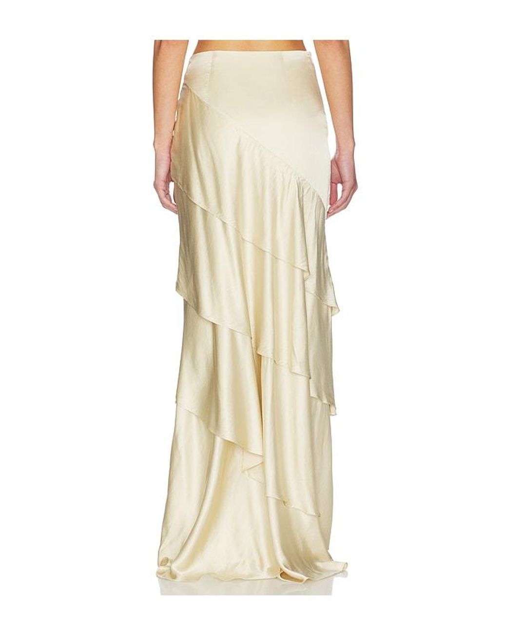 Lovers + Friends Natural Emma Maxi Skirt
