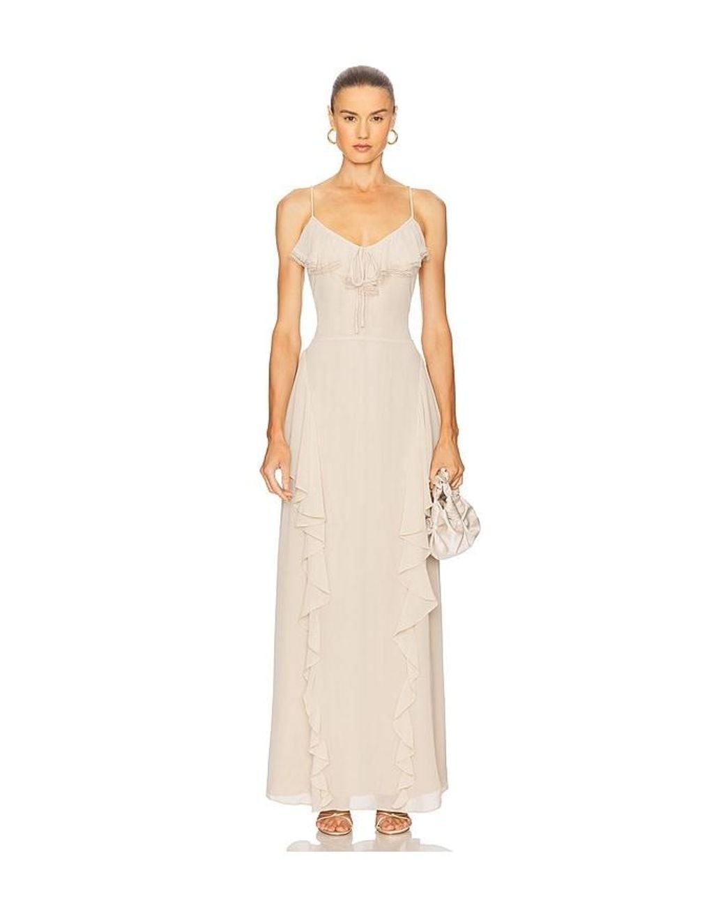 Tularosa White Remley Maxi Dress