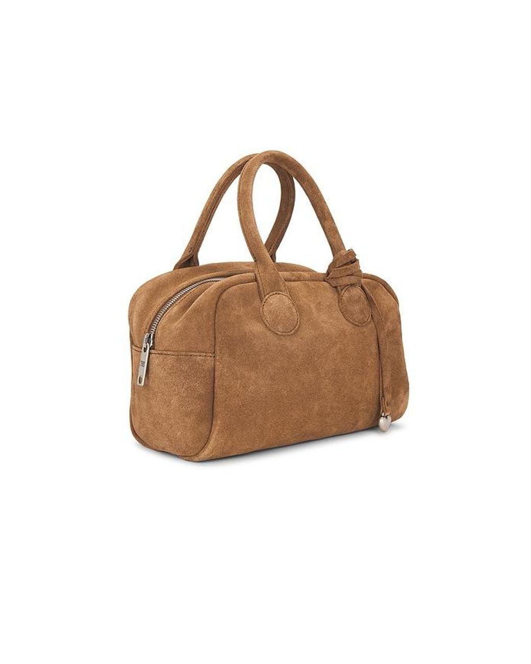 MARGE SHERWOOD Brown Soft Bowling Bag