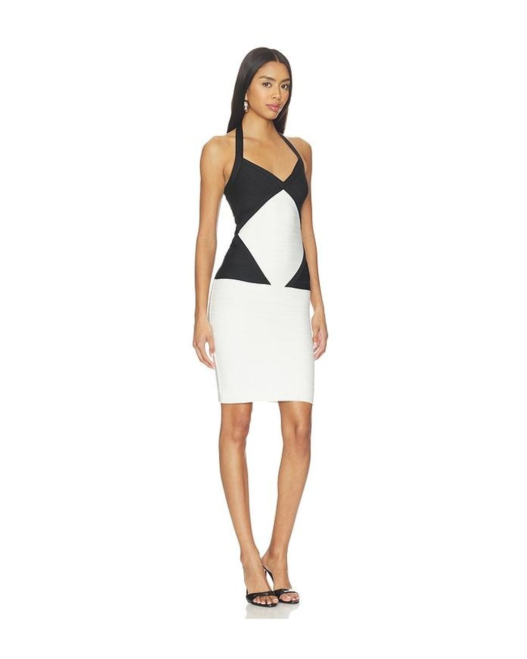 Hervé Léger White The Opening Night Dress
