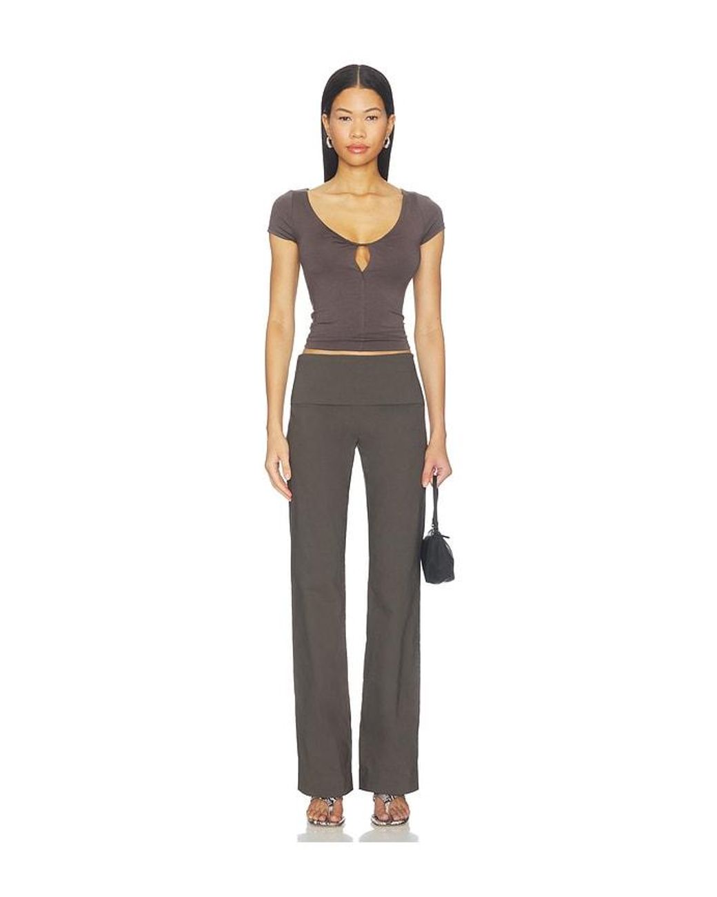 geel Black Connor Top