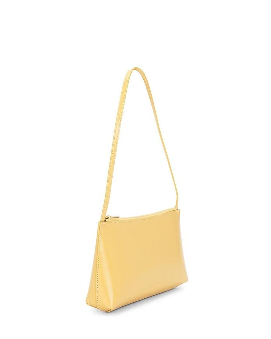 Mansur Gavriel Yellow Gaia Shoulder Bag