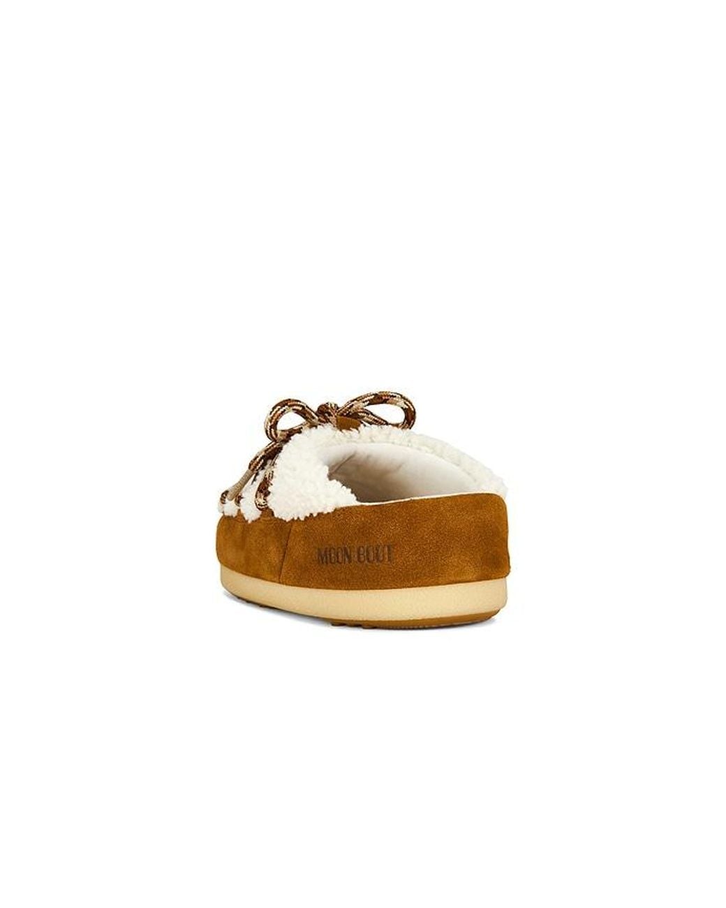 Moon Boot Metallic Pantolette Evx Shearling