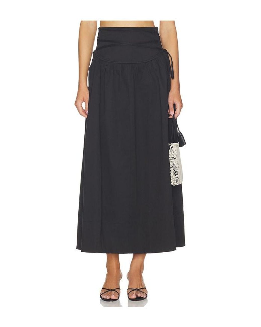 MAJORELLE Black Lyra Skirt