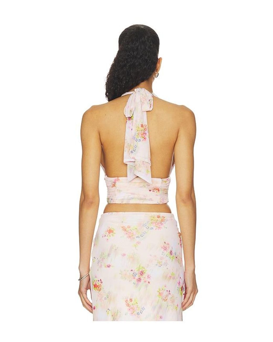 Gabriella Top en Multi AFRM en coloris Natural