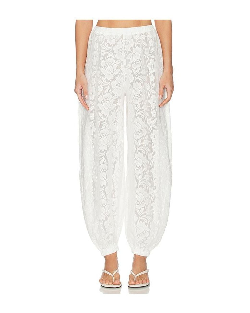 Tularosa White Dasha Pant