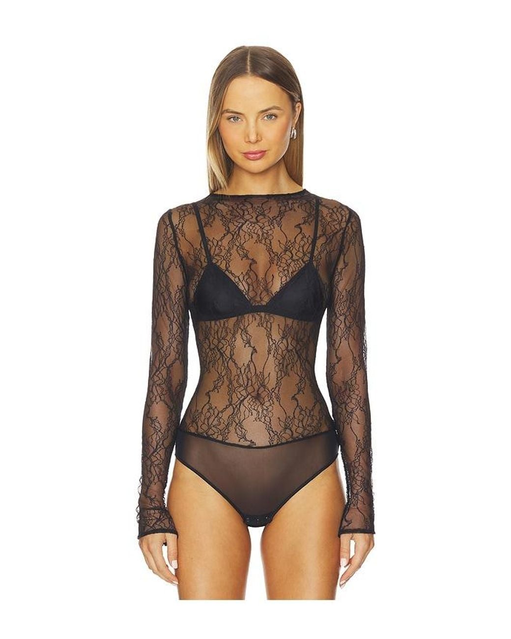 Undress Body Electric Bodysuit Black