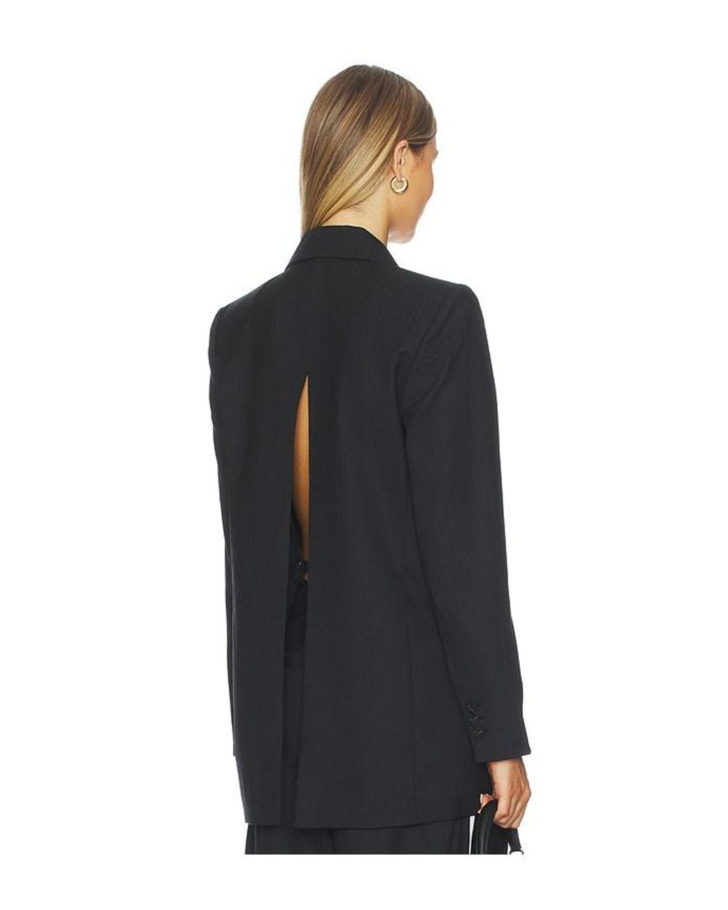 St. Agni Black Split Back Blazer
