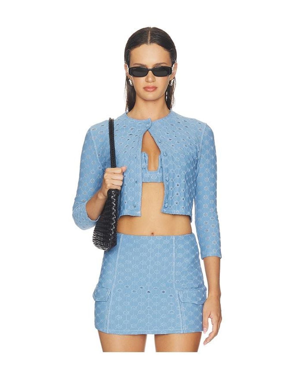 Devon Windsor Blue Reed Jacket