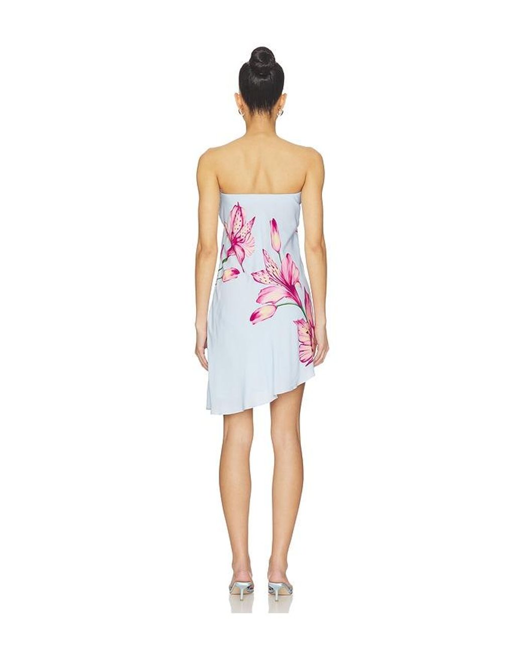 Rococo Sand Red Mini Dress