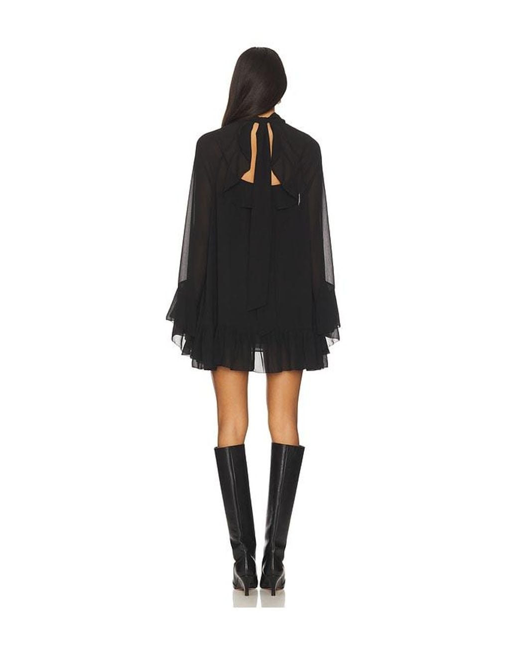 Stone Cold Fox Black X Revolve Nelly Mini Dress