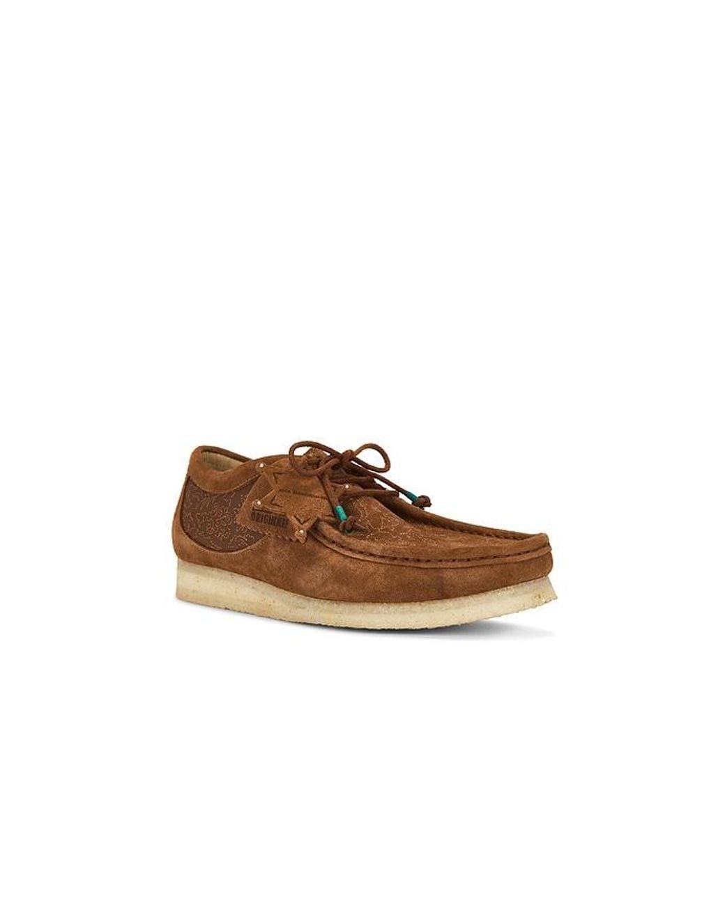 Clarks Bootsschuhe Wallabee in Brown für Herren