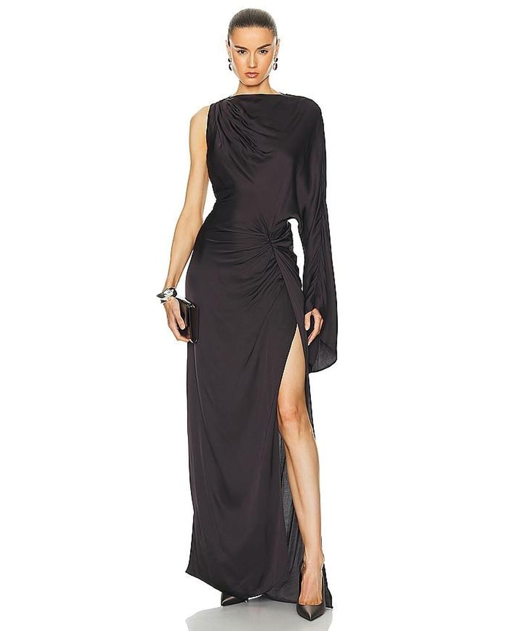 L'academie Black Cassia Gown