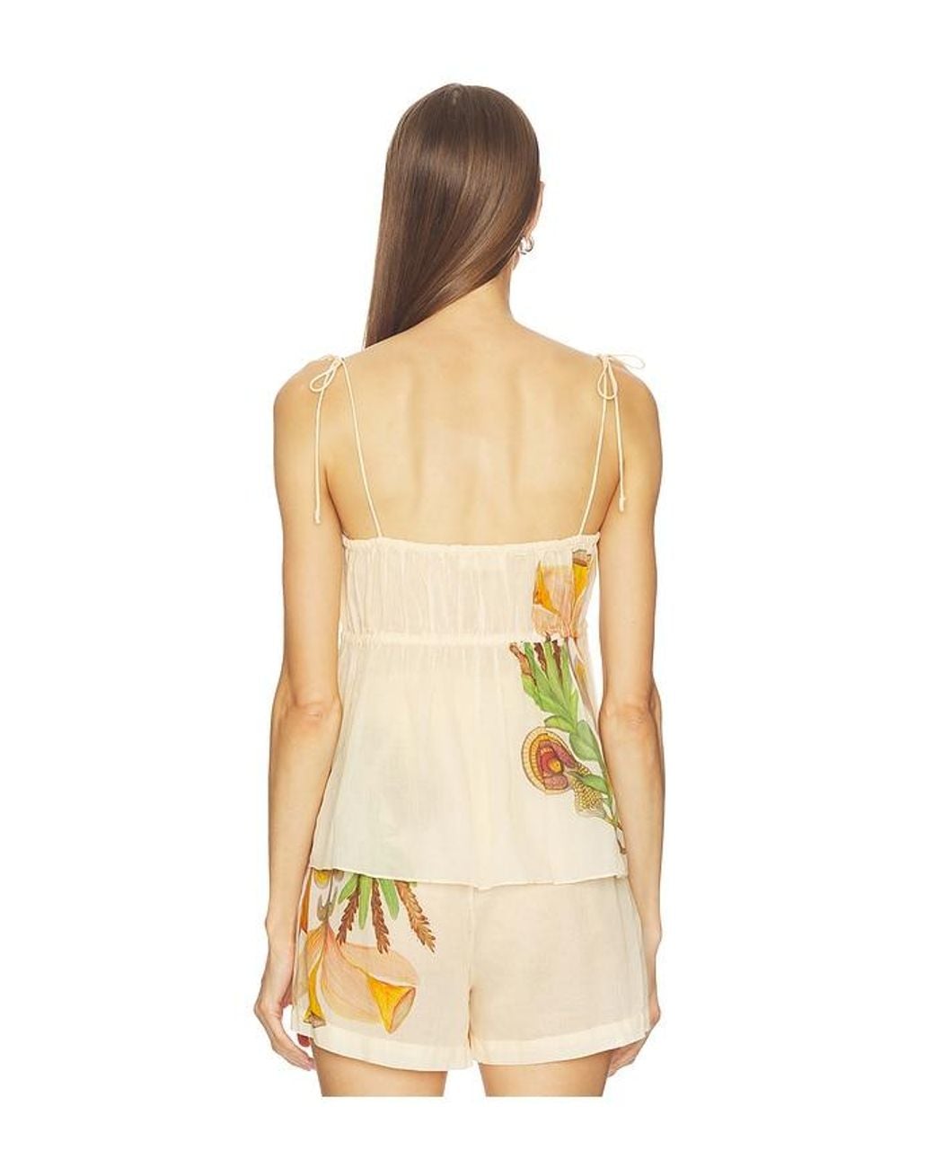 Ulla Johnson Natural Tallulah Coverup Top