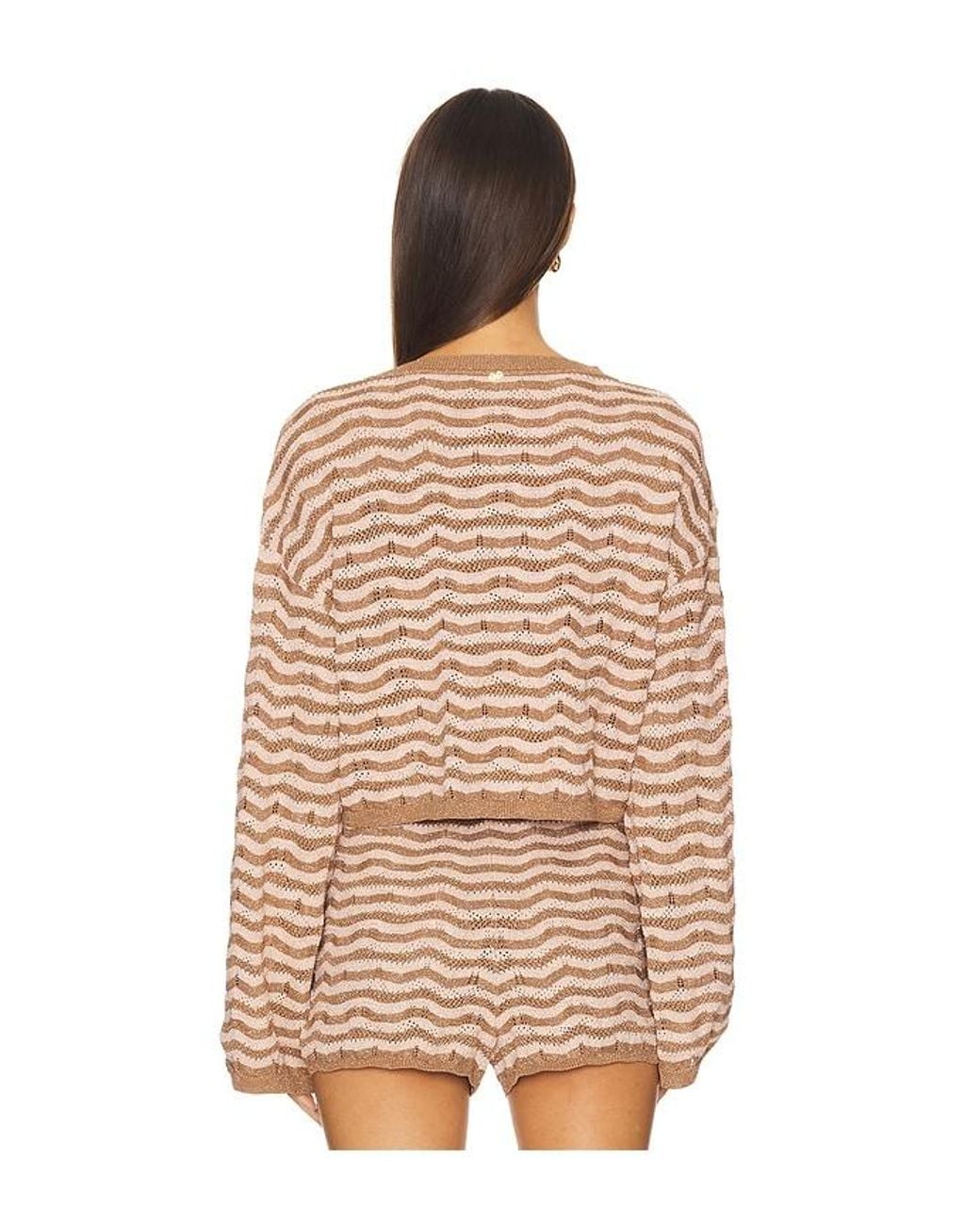 PQ Swim Natural Palmer Top