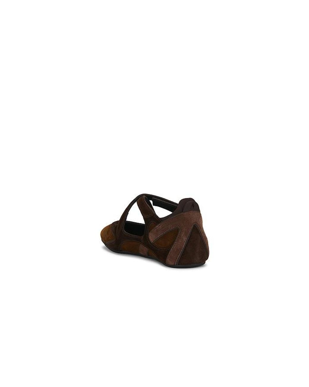 The Attico Black Floor01 Ballerina Flat