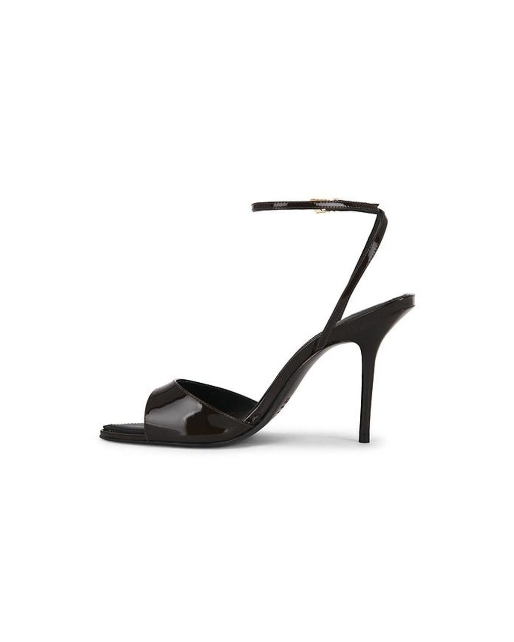 SCHUTZ SHOES Black Elodie Buckle Sandal