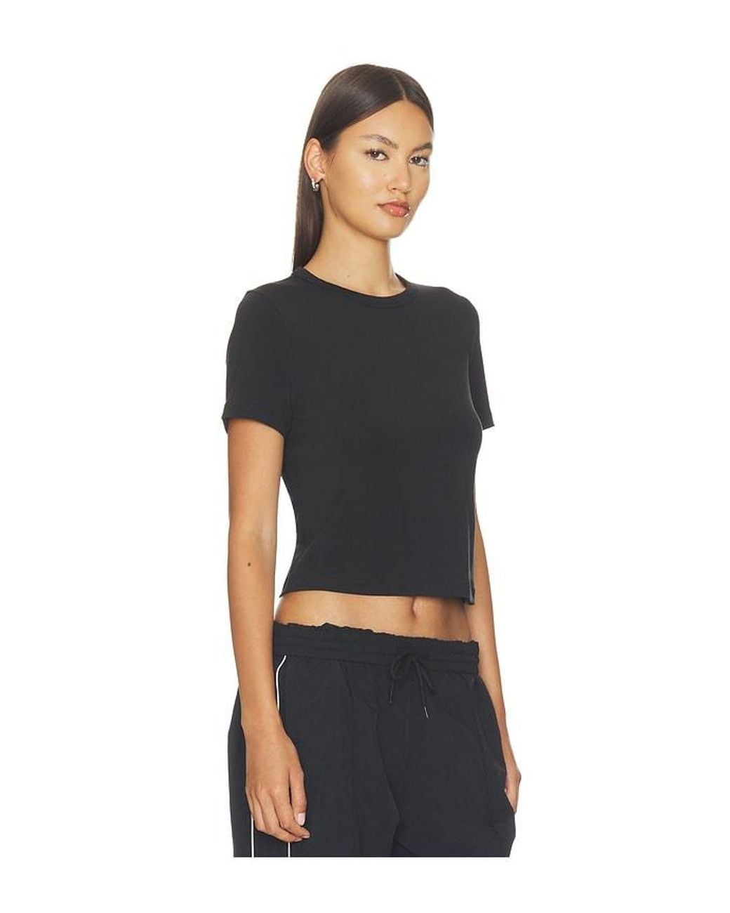 lululemon athletica Black Little Jersey Tee