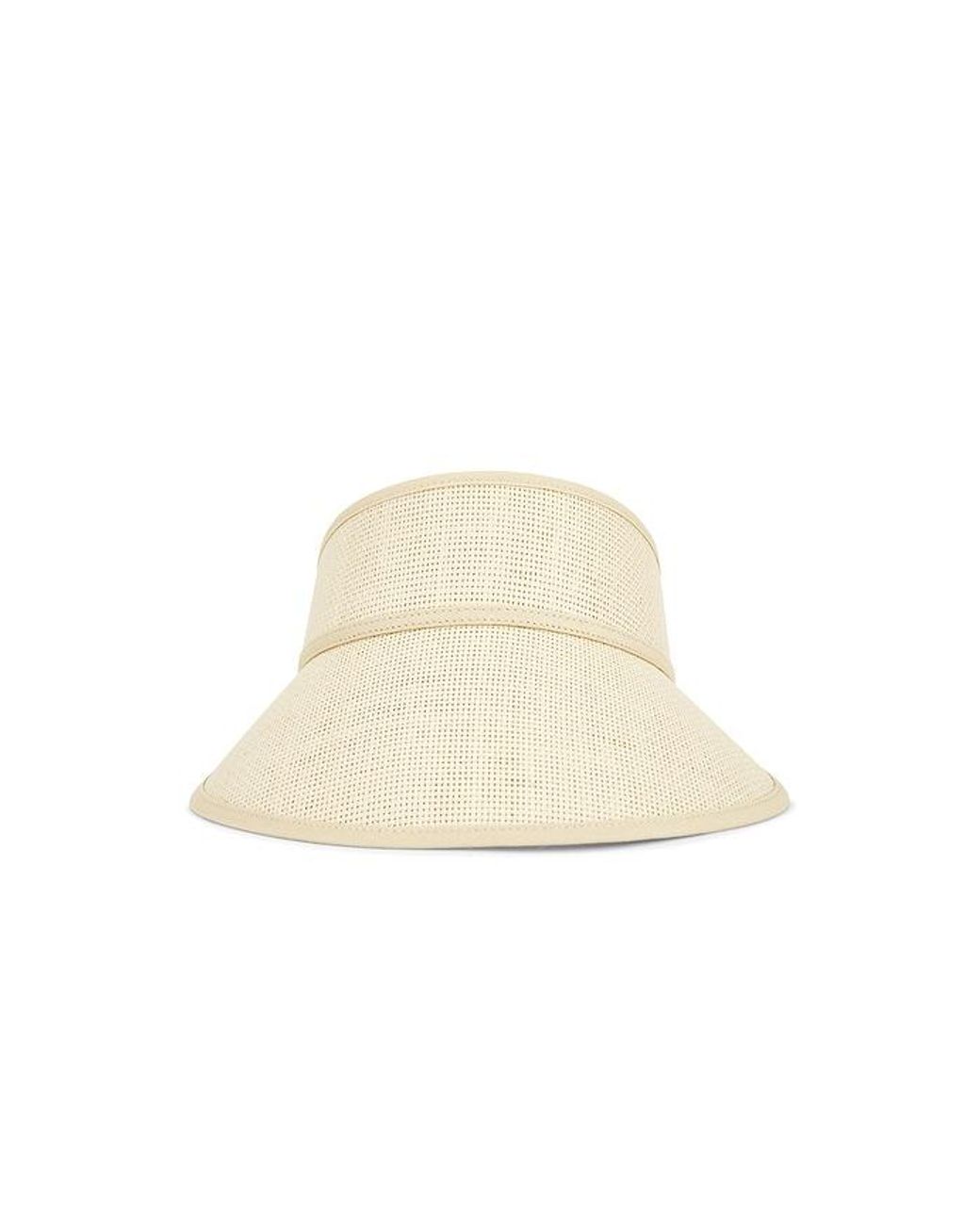 Brixton Natural Newport Straw Visor