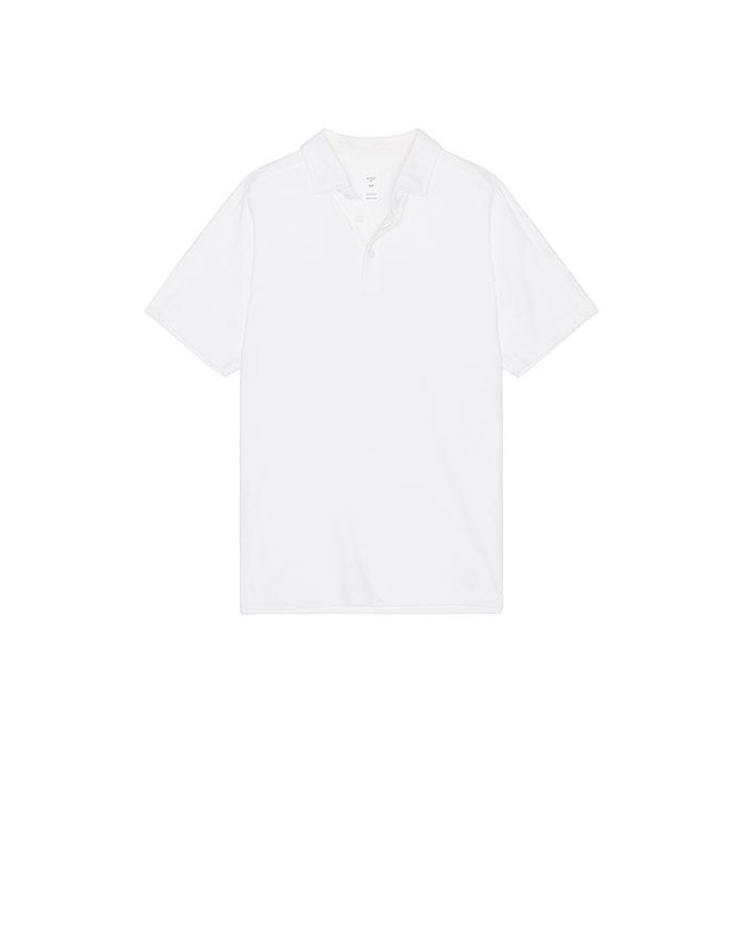 Rhone White Regatta Pique Polo for men