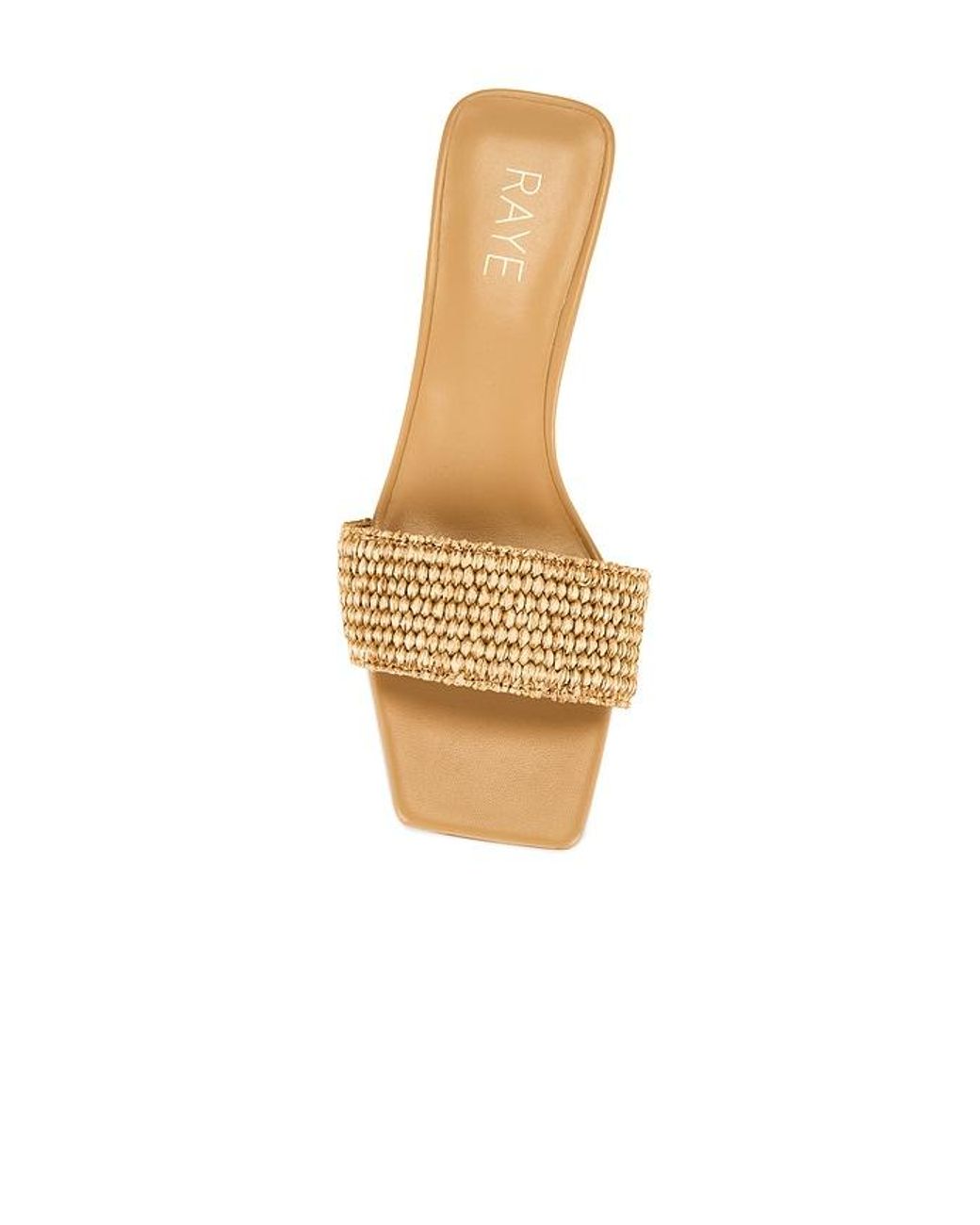 Raye White Isabelline Sandal