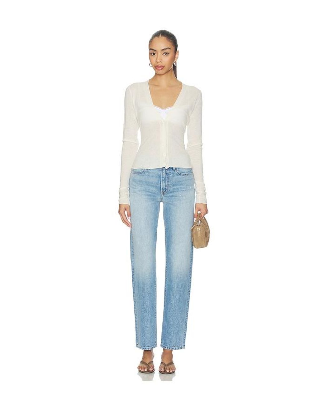 SLVRLAKE Denim Blue Kendra Jeans