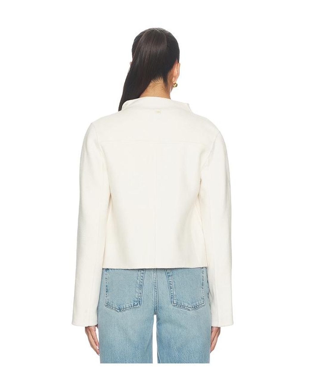 SOIA & KYO White Bree Jacket