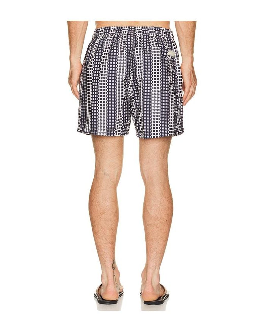 Oas Blue Regalia Swim Shorts for men