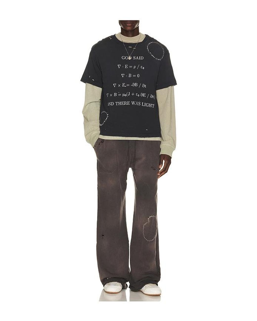 Strike Oil Black Let There Be Light Tee for men