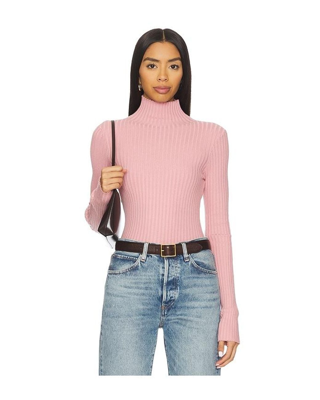 Lovers + Friends Blue Magnolia Turtleneck