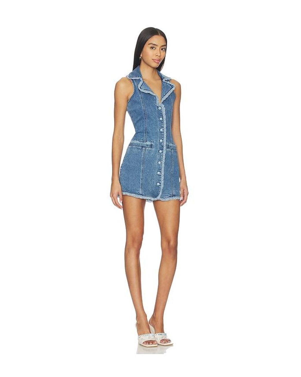 Show Me Your Mumu Blue Maddox Dress