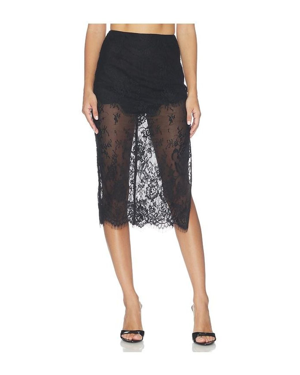 V. Chapman Black Gaia Skirt