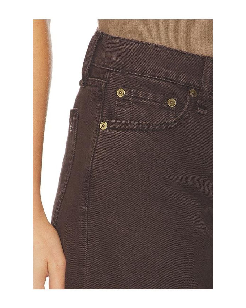 Rag & Bone Multicolor Gerade Saige