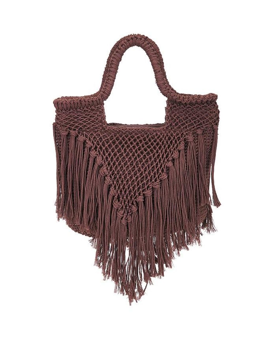 Dolce Vita Red Birch Crochet Bag