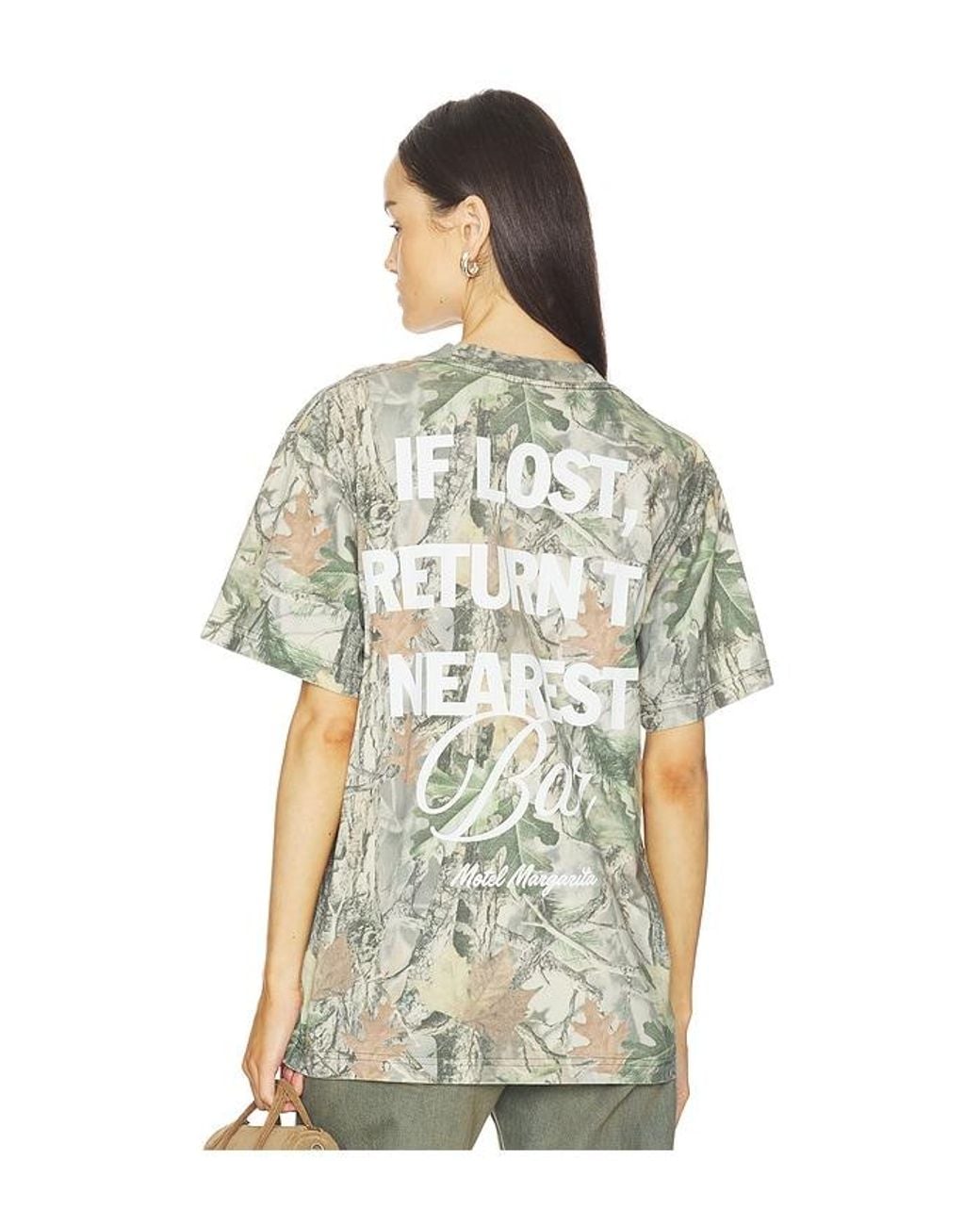 Motel Margarita White If Lost Tee for men