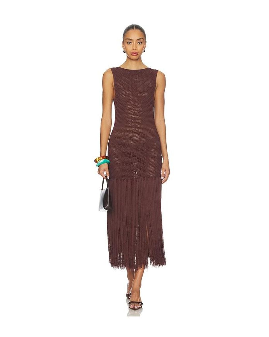 Devon Windsor Multicolor Leiza Maxi Dress