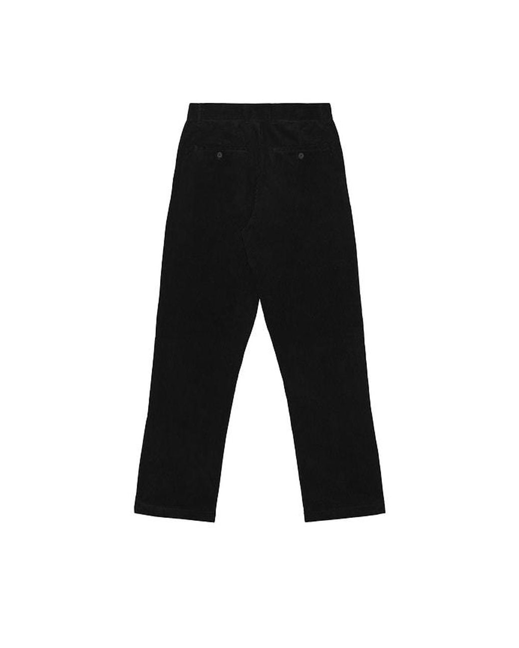 DUNST Black Corduroy Slacks for men