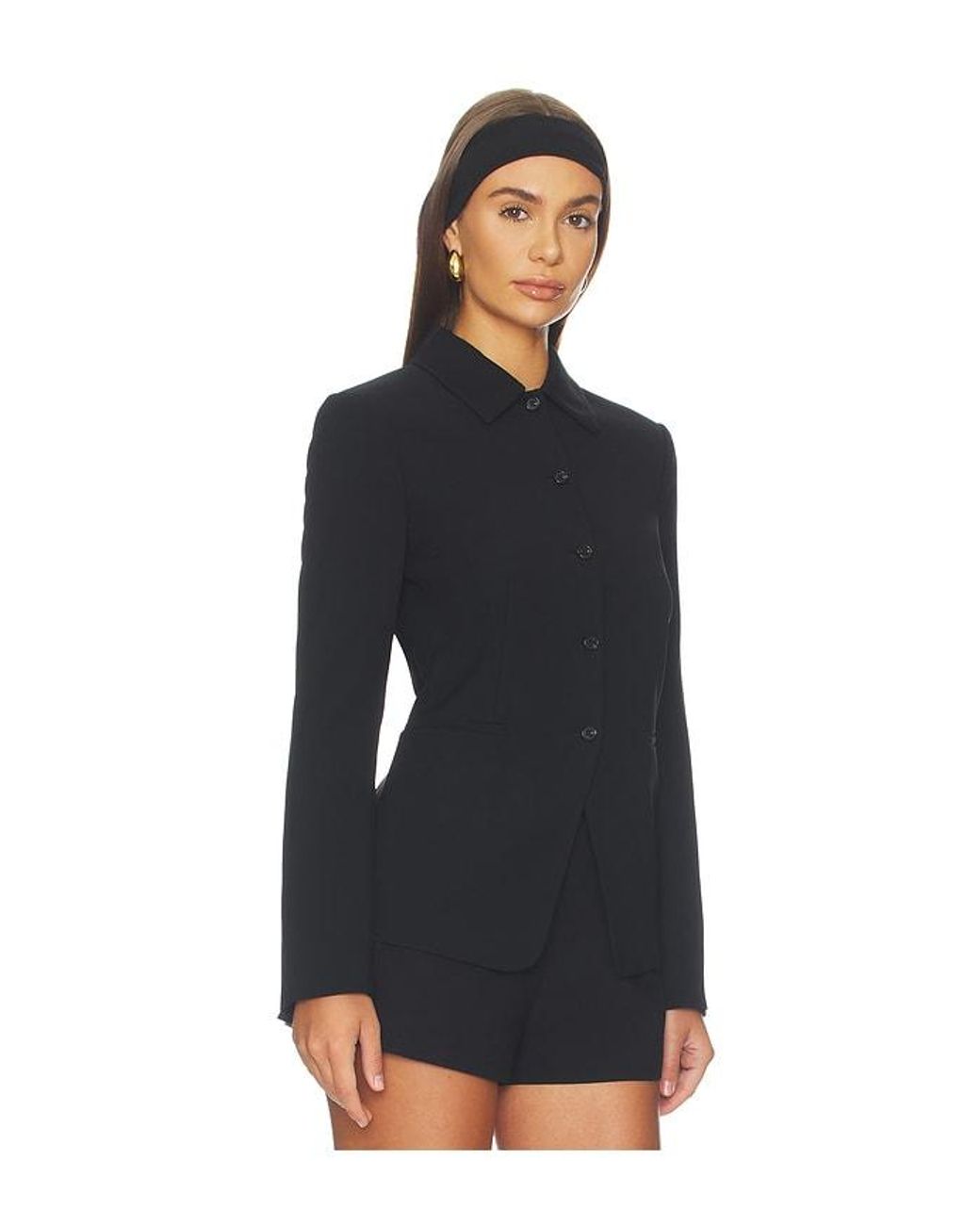 Theory Black Cutaway Essential Jacket