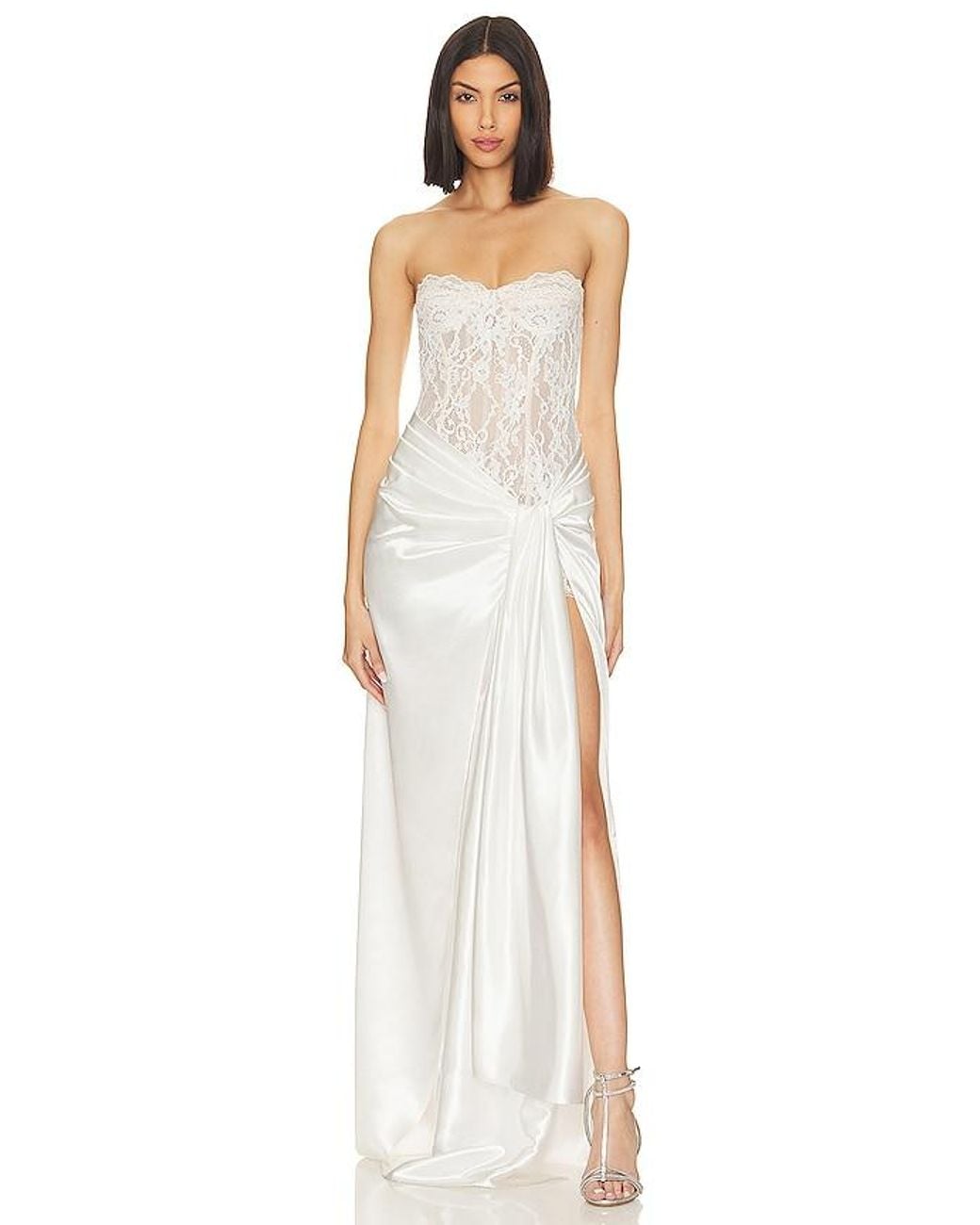 Bronx and Banco White X Revolve Gina Gown