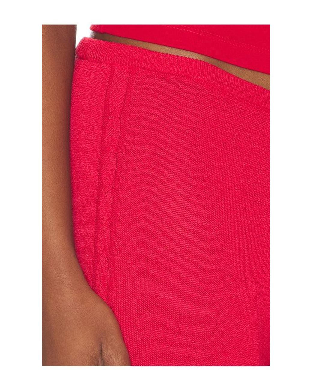 Frankie's Bikinis Red X Jennie Ela Knit Pant