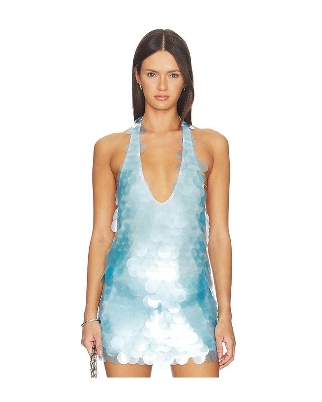 CULTNAKED Blue Paloma Top