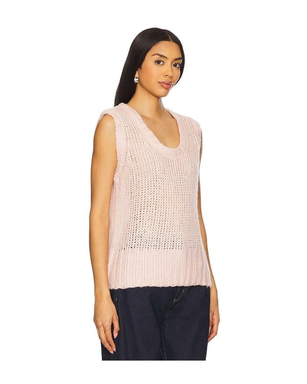 Lovers + Friends Blue Poppie Sweater Vest