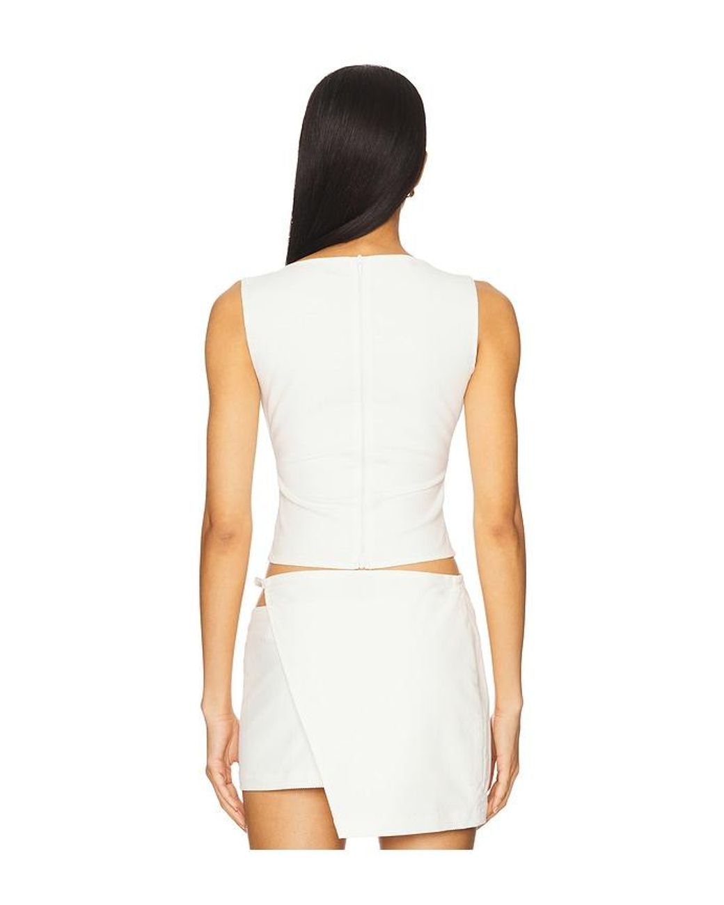 OW Collection White Malene Top