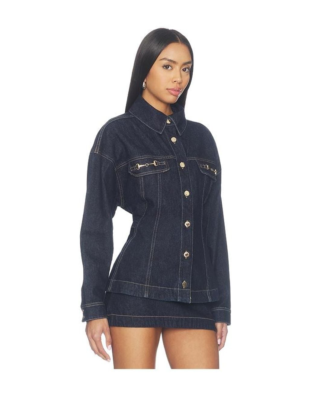 retroféte Blue Jeannie Denim Shirt