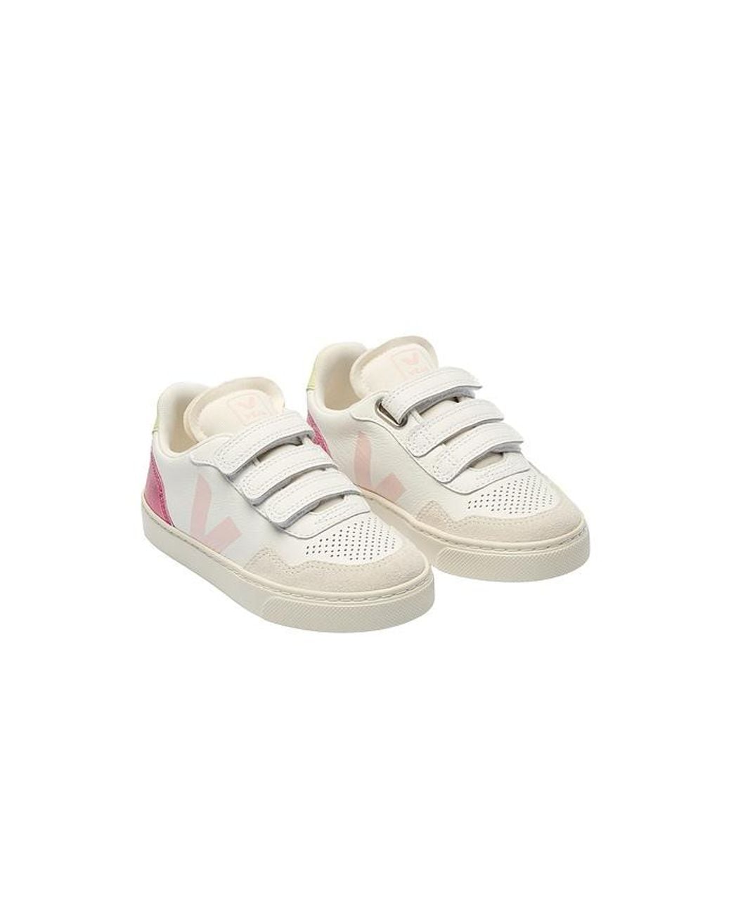 Veja White Junior Small V-90 Sneakers