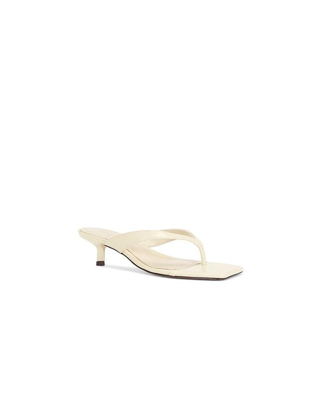 SCHUTZ SHOES White Marjorie Sandal