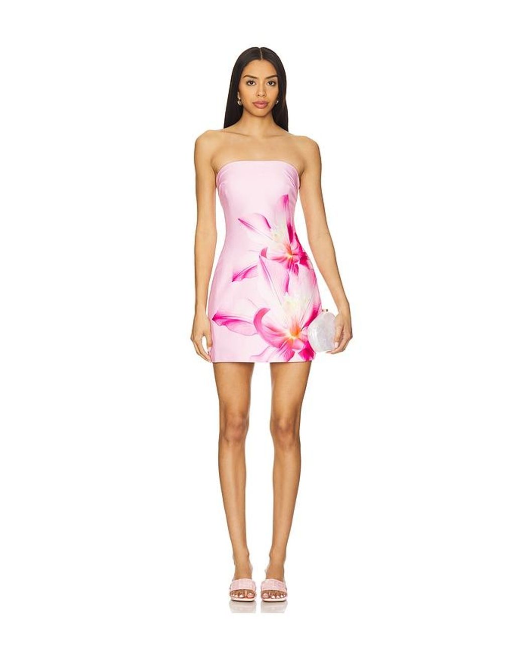 Runaway the Label Red Primrose Mini Dress